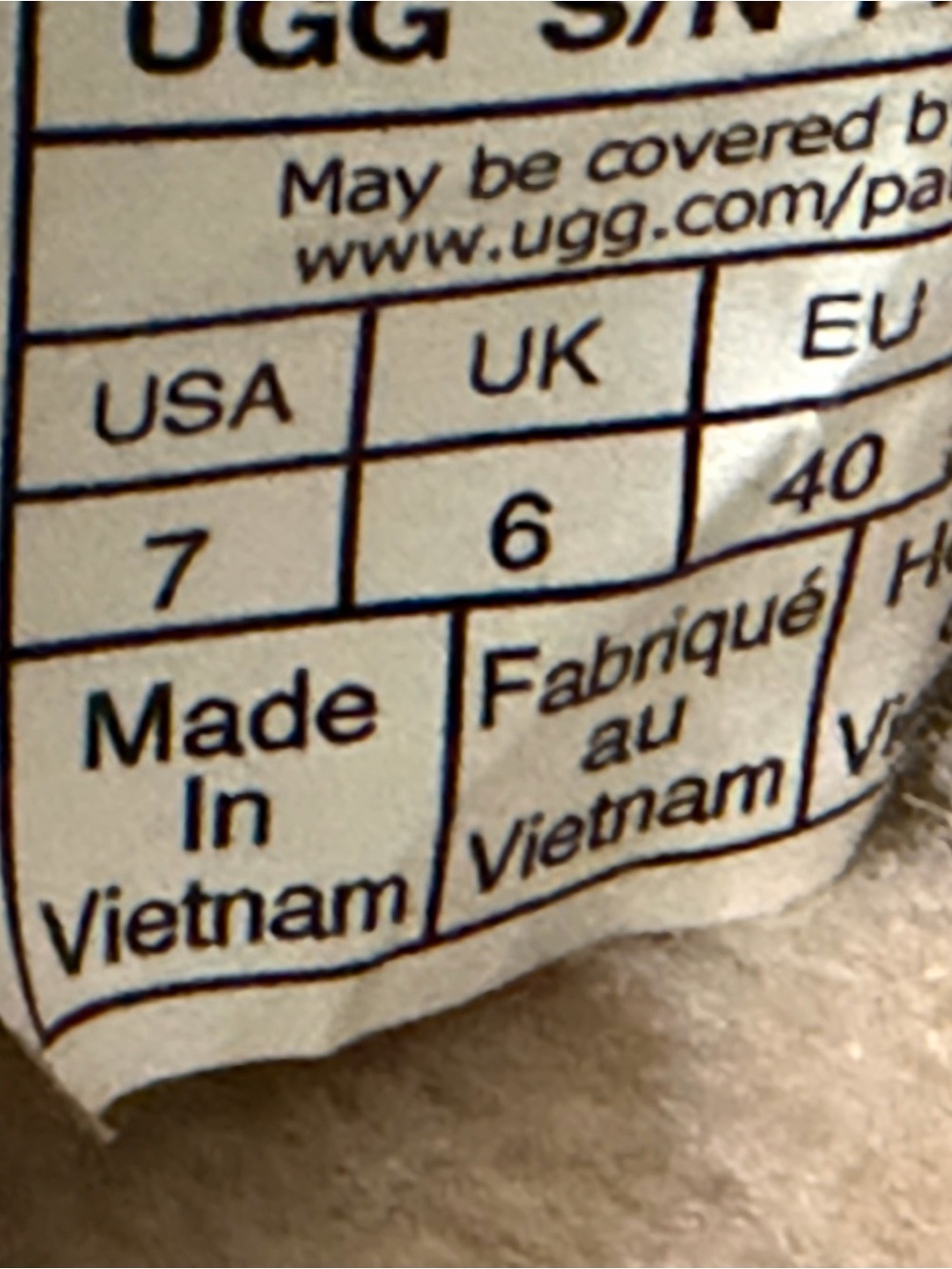 UGG mens Brown Suede Shearling-Lined - Picture 7 of 7